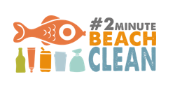 2 minute beach clean logo