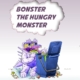 Bonster the Hungry Monster Book Cover. Part of a campaign to encourage sustainability in food waste