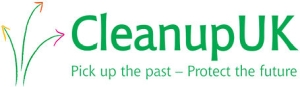 CleanupUK logo pick up the past protect the future