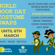 World Book Day graphic that is no longer running