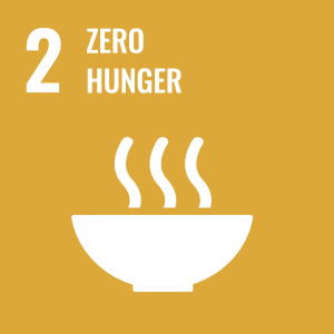 Icon for Sustainable Development Goal 2: Zero Hunger