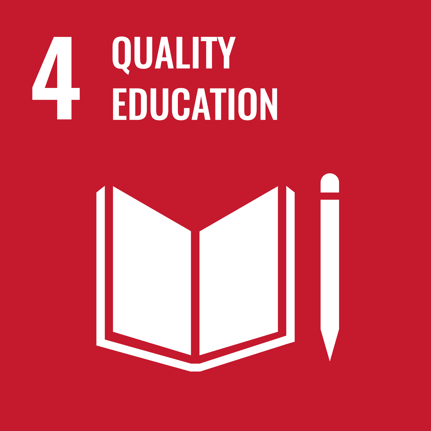 Icon for Sustainable Development Goal 4: Quality Education