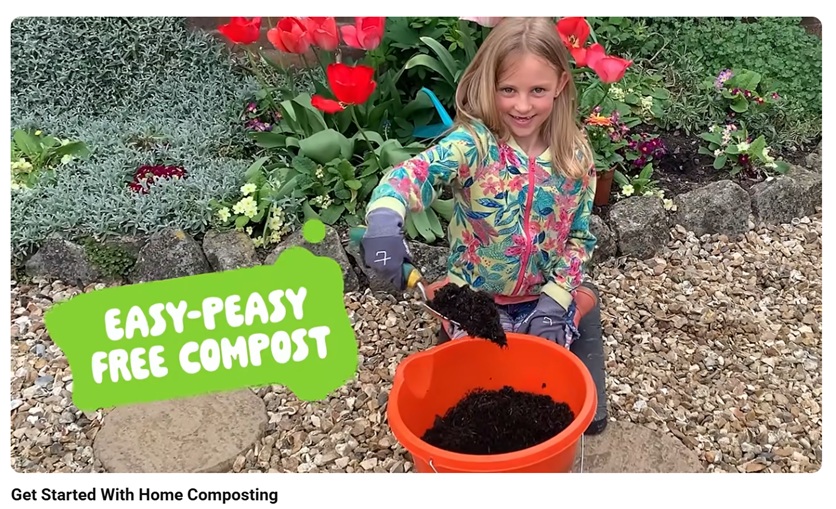 Easy peasy composting