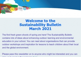 Snippet from the Sustainability Bulletin