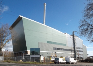 The Energy from Waste plant (EFW) in Exeter