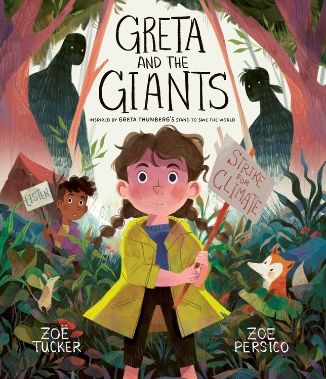 Book cover for Greta and the Giants by Zoe Tucker and Zoe Persico