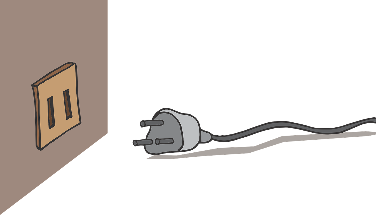 Graphic of plug and socket